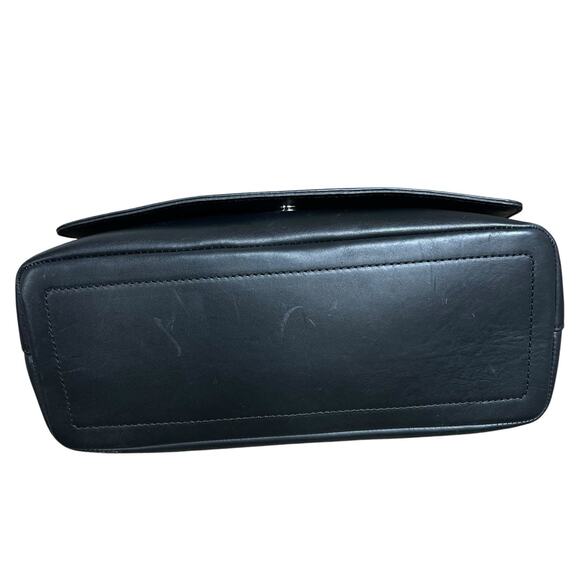 Coach Vintage Black Leather Legacy Studio Flap Shoulder Bag NWOT - Picture 14 of 16